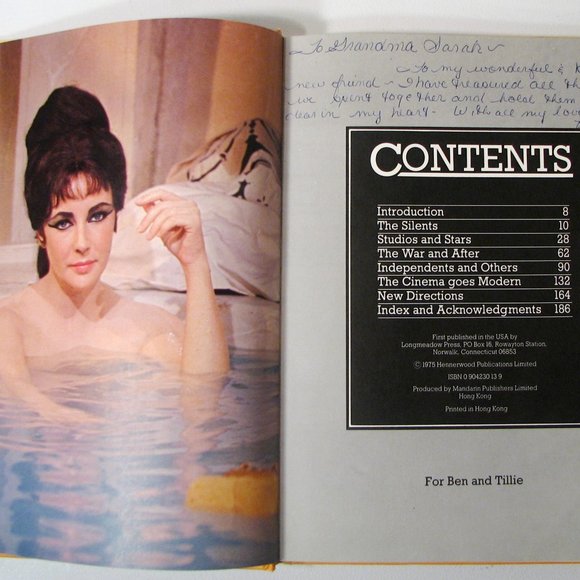 All Time Movie Favorites Joel Finler Intro Dustin Hoffman Book Longmeadow Press - Picture 3 of 11